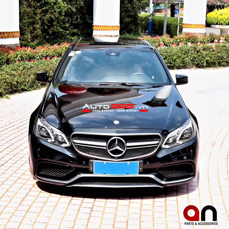 Body kit chuẩn E63 đậm chất AMG trên Mercedes W212